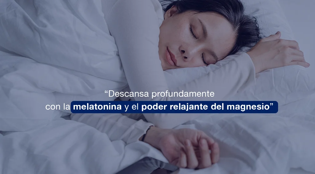 melatonina y magnesio para descansar