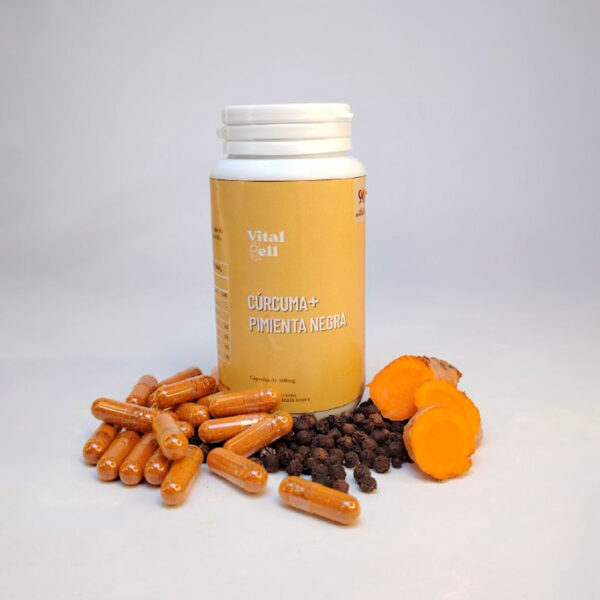 curcuma con pimienta negra de 90 capsulas